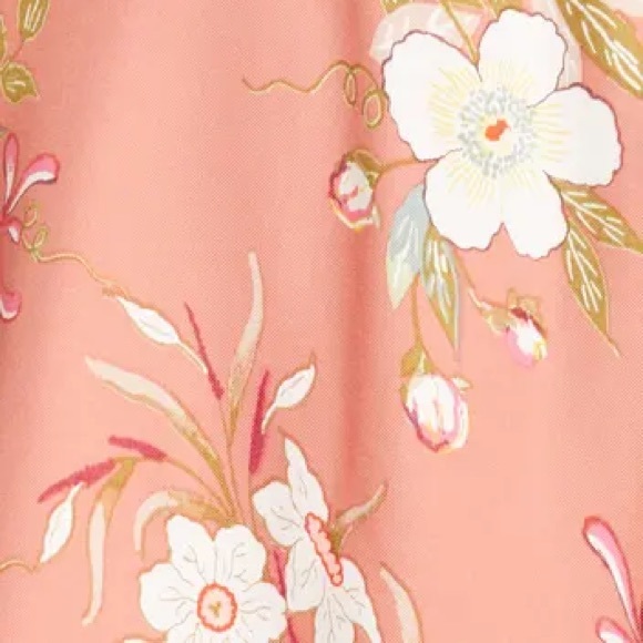 Rebecca Taylor Lita Floral Print Silk Blend Dress - Picture 4 of 8